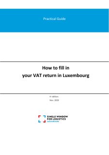 Practical guide: Fill in your VAT return